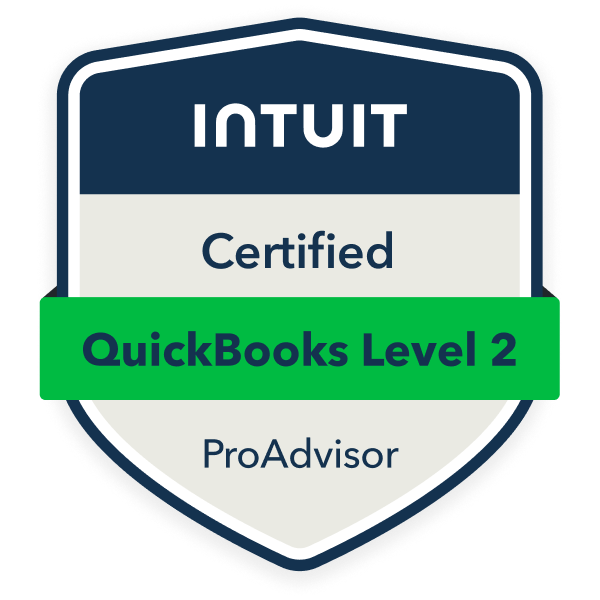 Intuit Certified QuickBooks Level 1 ProAdvisor